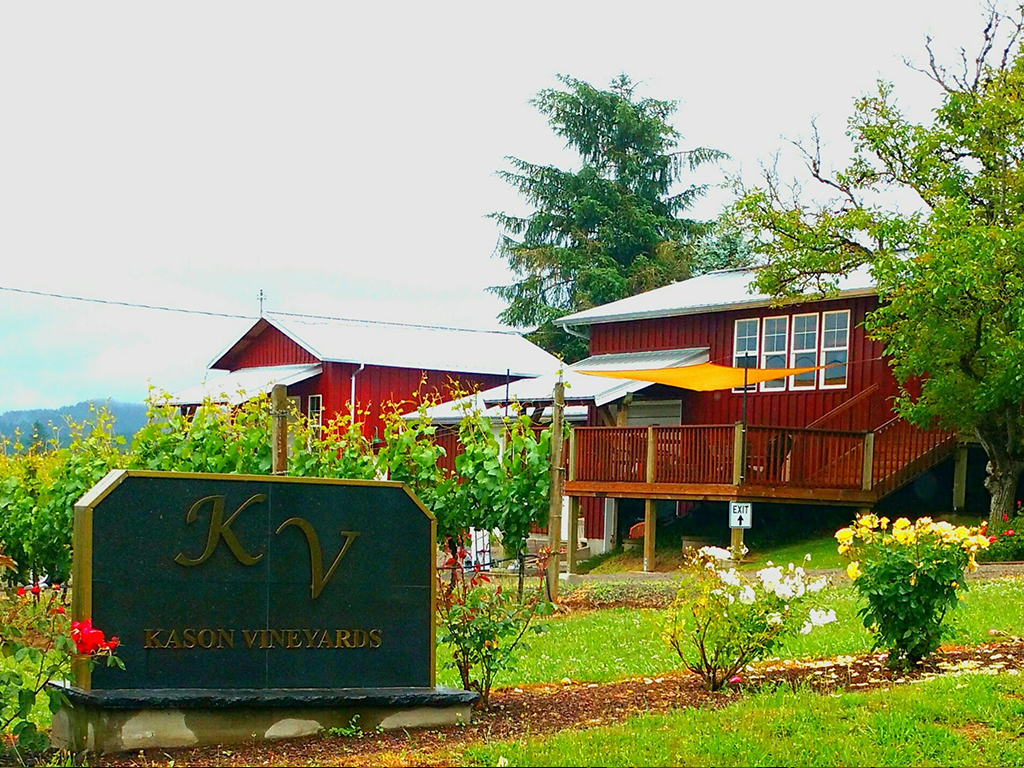 Vineyard Entrance and Tasting Room